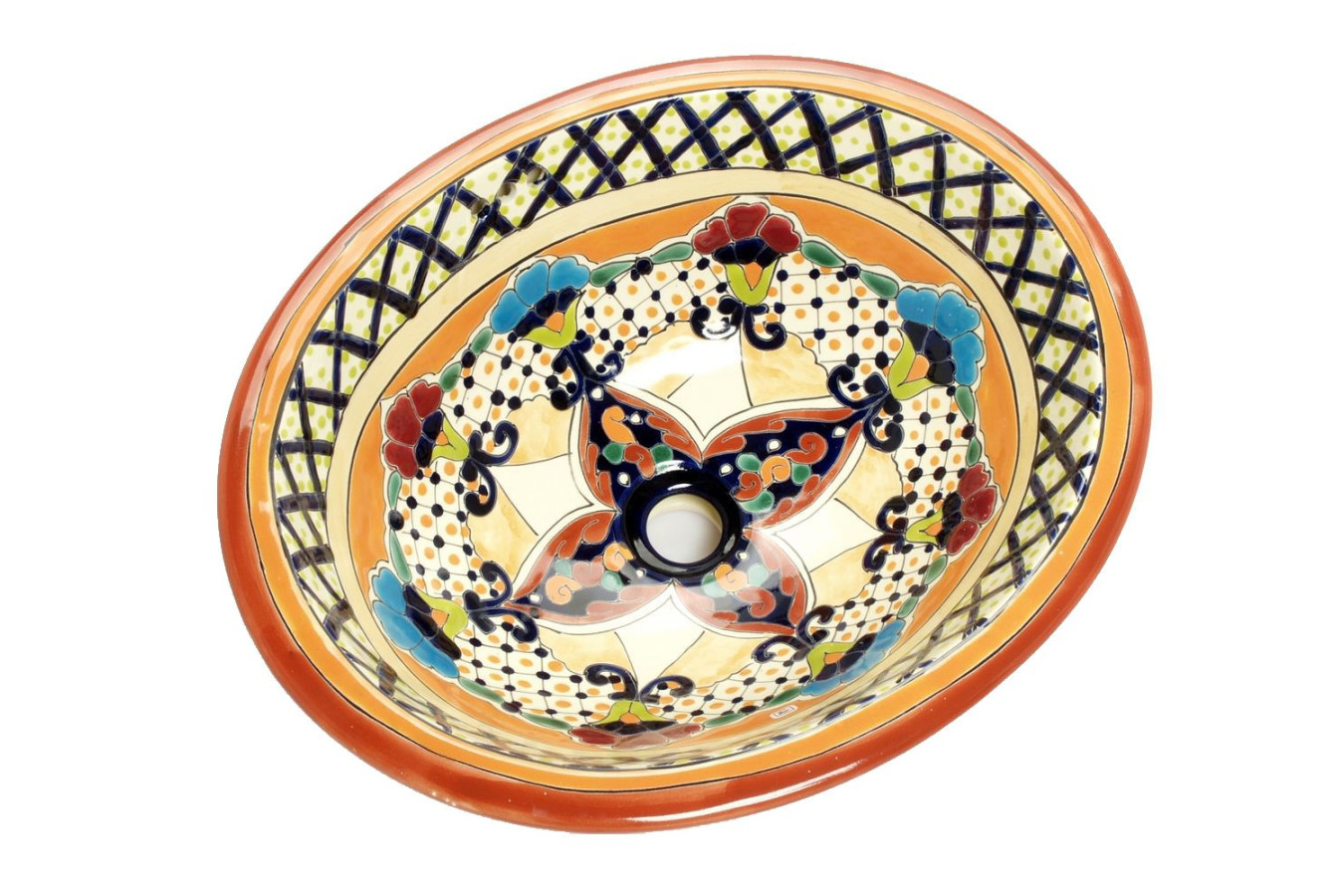 Lucrecia - Talavera drop-in sink