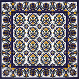 Sharifa Border - ceramic wall tile - 1 piece.