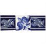 Mariposa - A set of Mexican tiles with a border