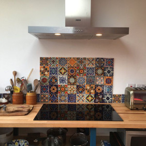 CORTINA - Mexican Ceramic Tiles - 30 pieces