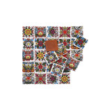 Kociewski - set of tiles with Polish, folk design