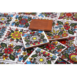 Kociewski - set of tiles with Polish, folk design