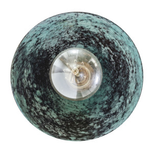 Cereza jade - patinated pendant lamp from Mexico