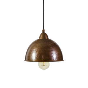 Platano - hand made lamp from Mexico - pure copper