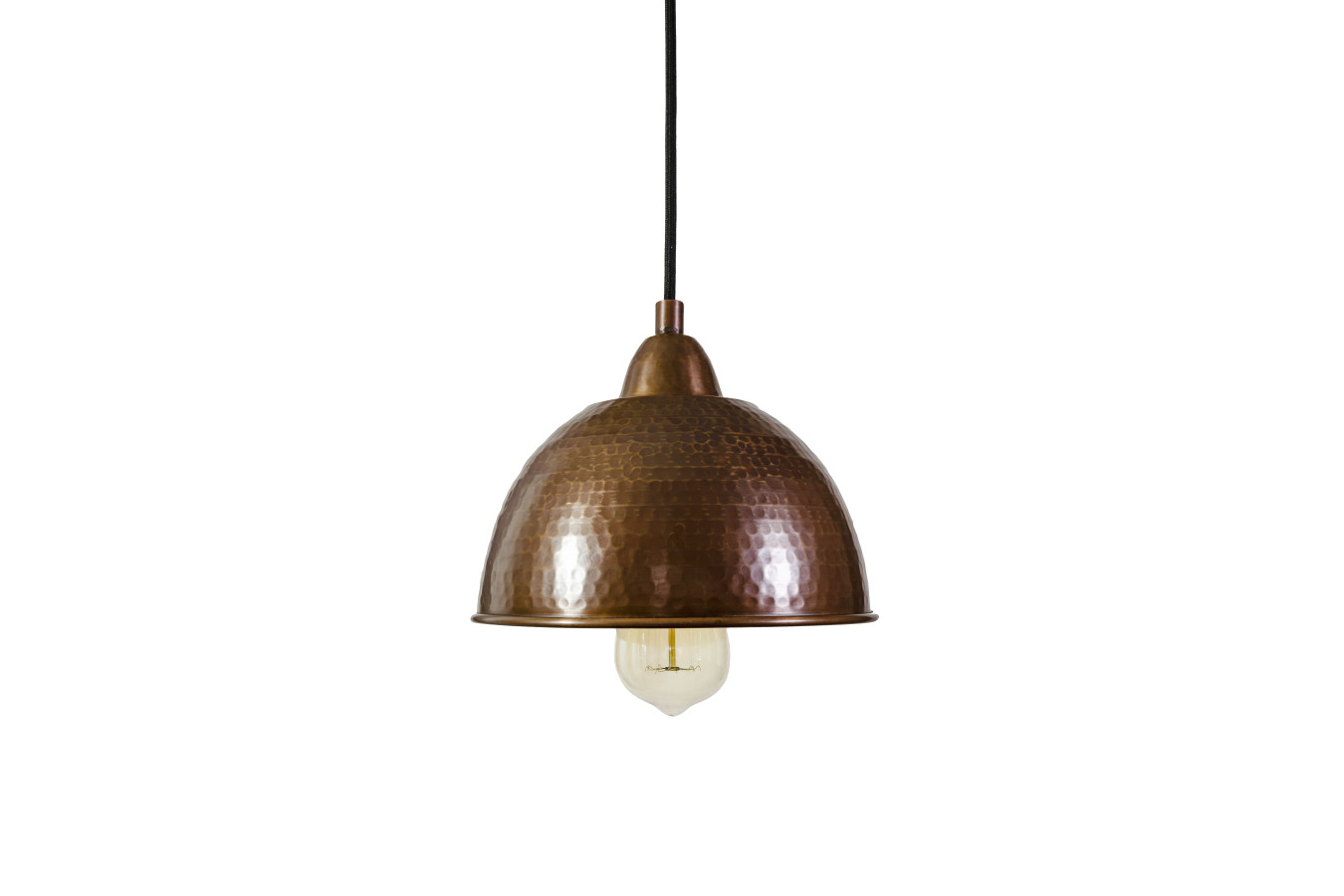 Platano - hand made lamp from Mexico - pure copper