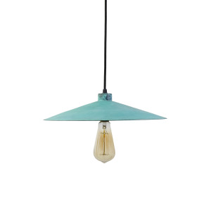 Zanahoria green - lamp from Mexico - pure copper