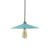 Zanahoria green - lamp from Mexico - pure copper