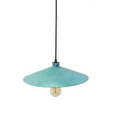 Zanahoria green - lamp from Mexico - pure copper