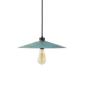 Zanahoria jade - lamp from Mexico - pure copper