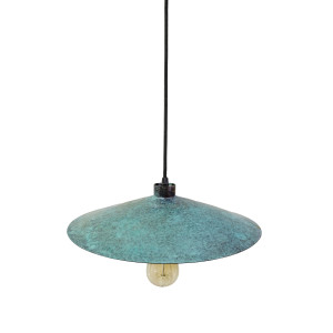 Zanahoria jade - lamp from Mexico - pure copper