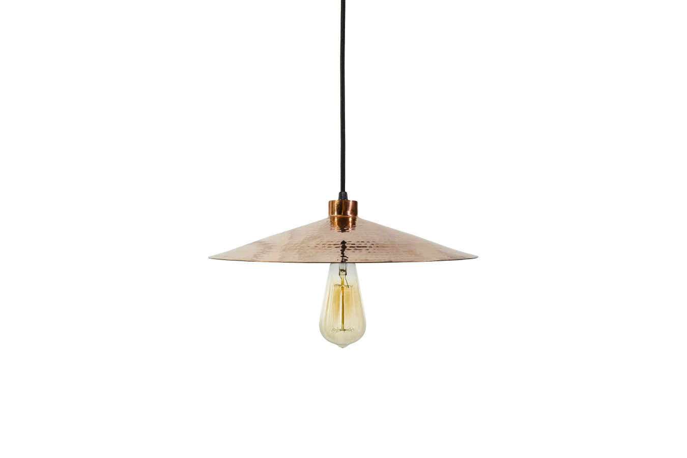 Zanahoria light - lamp from Mexico - pure copper