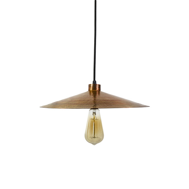 Zanahoria fire - lamp from Mexico - pure copper
