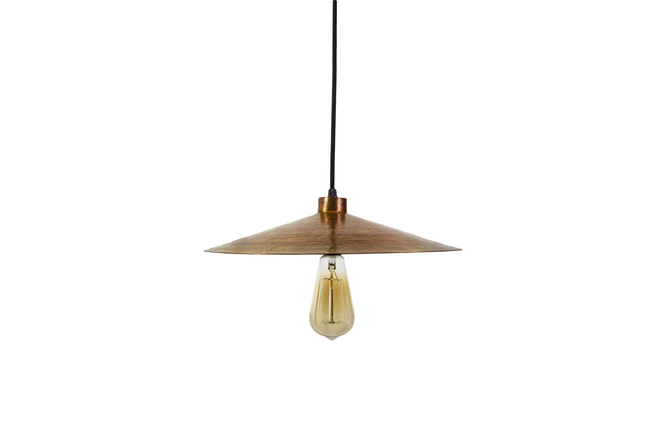 Zanahoria fire - lamp from Mexico - pure copper