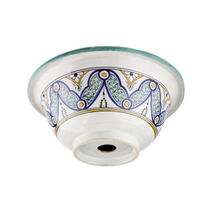 Ruqya  - ceramic arabic sink from Morocco
