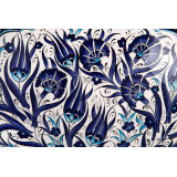 Ebru – iznik ceramic countertop washbasin