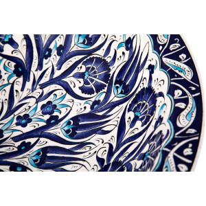 Ebru – iznik ceramic countertop washbasin