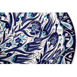 Ebru – iznik ceramic countertop washbasin