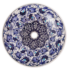 Irmak – iznik countertop washbasin