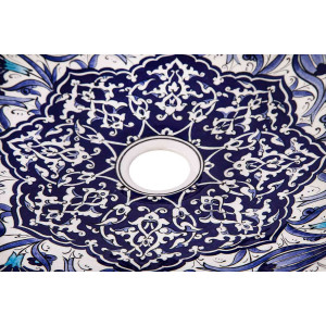 Irmak – iznik countertop washbasin