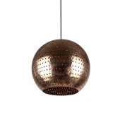 Bola XL - large copper spherical lamp from Mexico