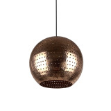 Bola XL - large copper spherical lamp from Mexico