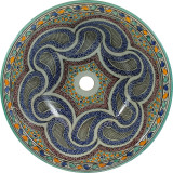 Aisa - hand painted moroccan sink