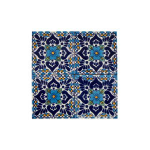 Azul - Mexican Ceramic Tiles -  30 pieces
