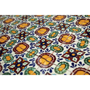 Mila - original Talavera tiles from Mexico - 30 pcs.