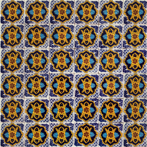 CORTINA - Mexican Ceramic Tiles - 30 pieces