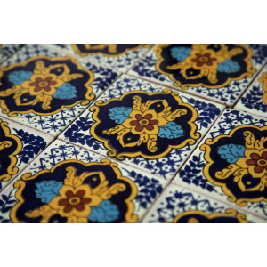 CORTINA - Mexican Ceramic Tiles - 30 pieces