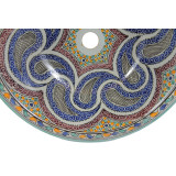 Aisa - hand painted moroccan sink