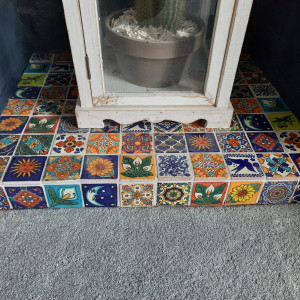 Saburo -  Mexican ceramic tiles - 5x5 cm