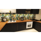 Verde - set of multi-colored wall decors - 30 pieces