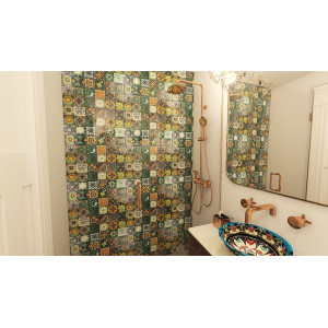 Verde - set of multi-colored wall decors - 30 pieces