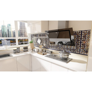 Sharifa Border - ceramic wall tile - 1 piece.