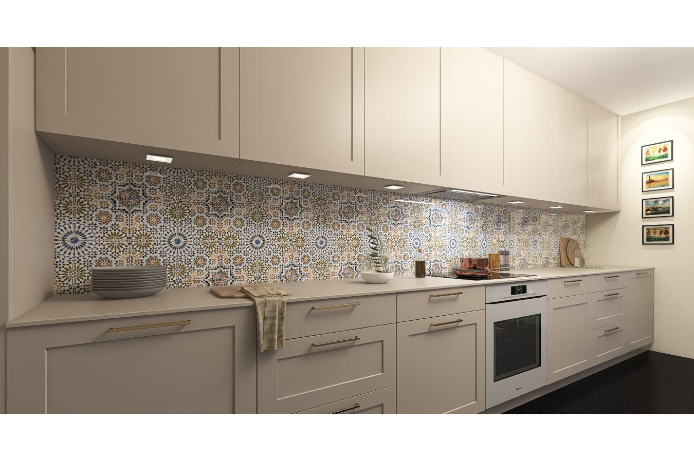 Moroccan ceramic tiles 20x20cm - Kenza