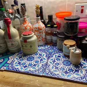 Taner - ceramic iznik tiles 20x20cm