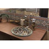 Clementine - brass wash basin mixer