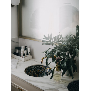 Zanya - Kolorowa umywalka ceramiczna z Maroka