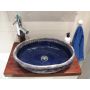 Kornelia  - blue handmade sink