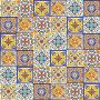 Felipe - mexican Talavera tiles - patchwork 