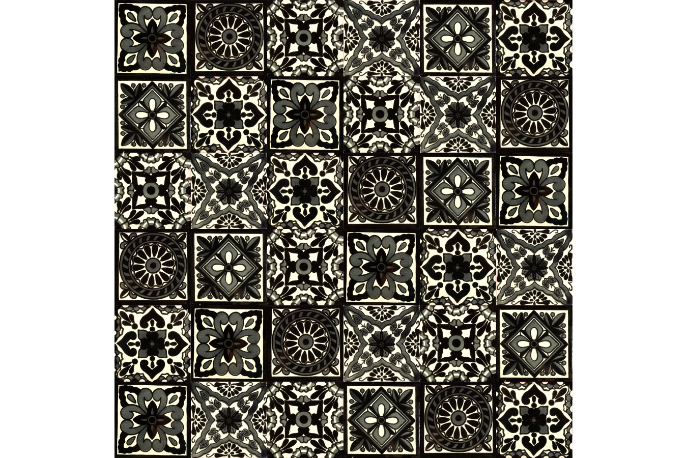 Ferran - mexican patchwork - 30 pieces - 10,5 x 10,5 cm