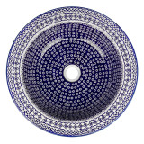 Oliwia - Ceramic washbasin from Boleslawiec