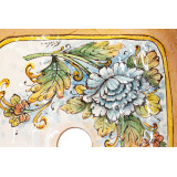 KWADRATOWE UMYWALKI CERAMICZNE Z WŁOCH 52x52 cm