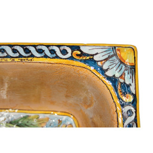 KWADRATOWE UMYWALKI CERAMICZNE Z WŁOCH 52x52 cm