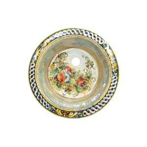 Evelina - round drop in sink