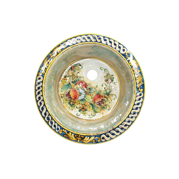 Evelina - round drop in sink