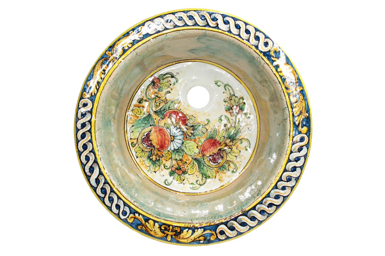 Evelina - round drop in sink