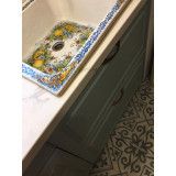 Frutti gialli - square sink from Italy