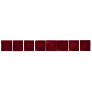 Vino - Talavera plain colour tiles - 90 pieces